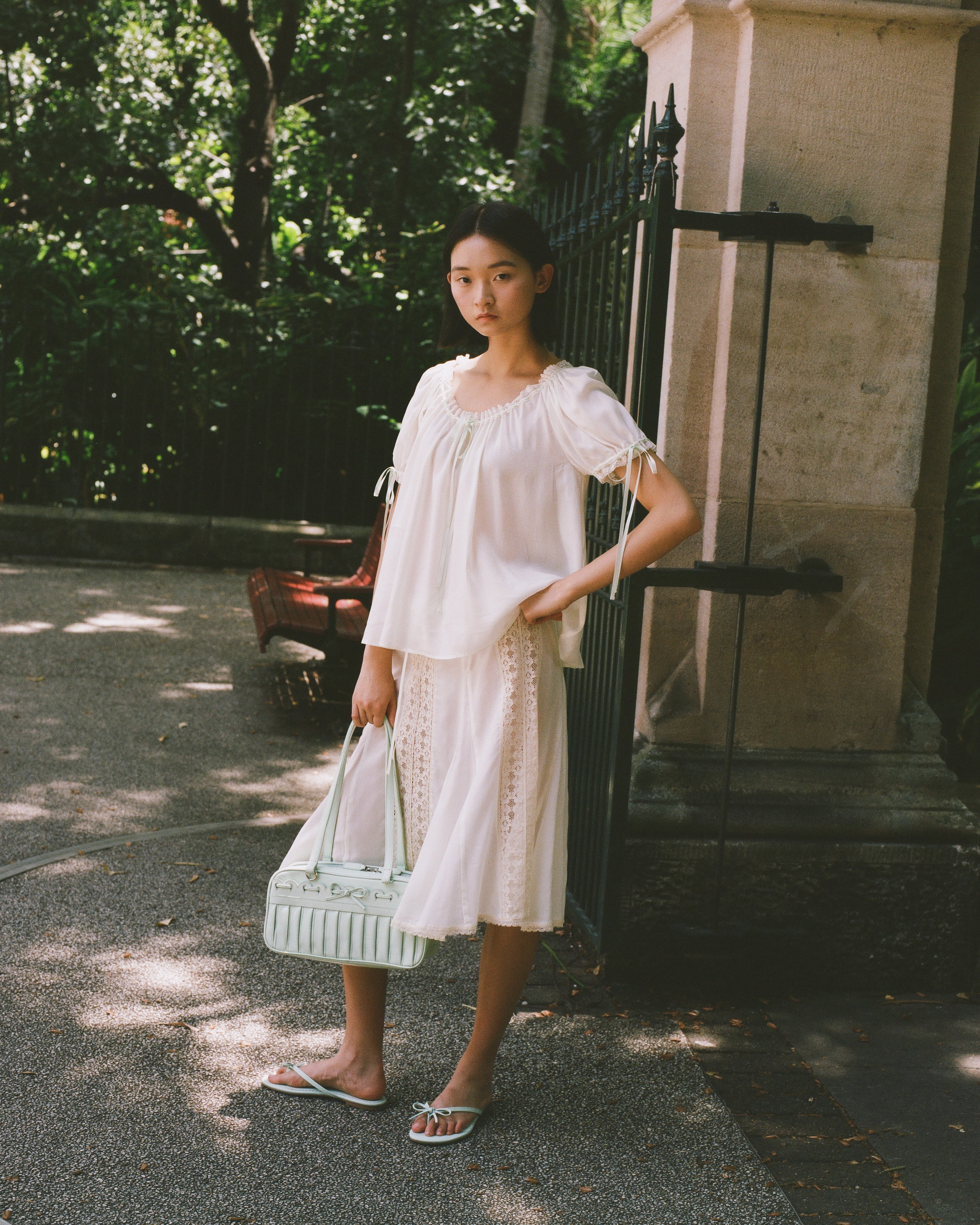 Aurelie Skirt - Vintage White - Image 4