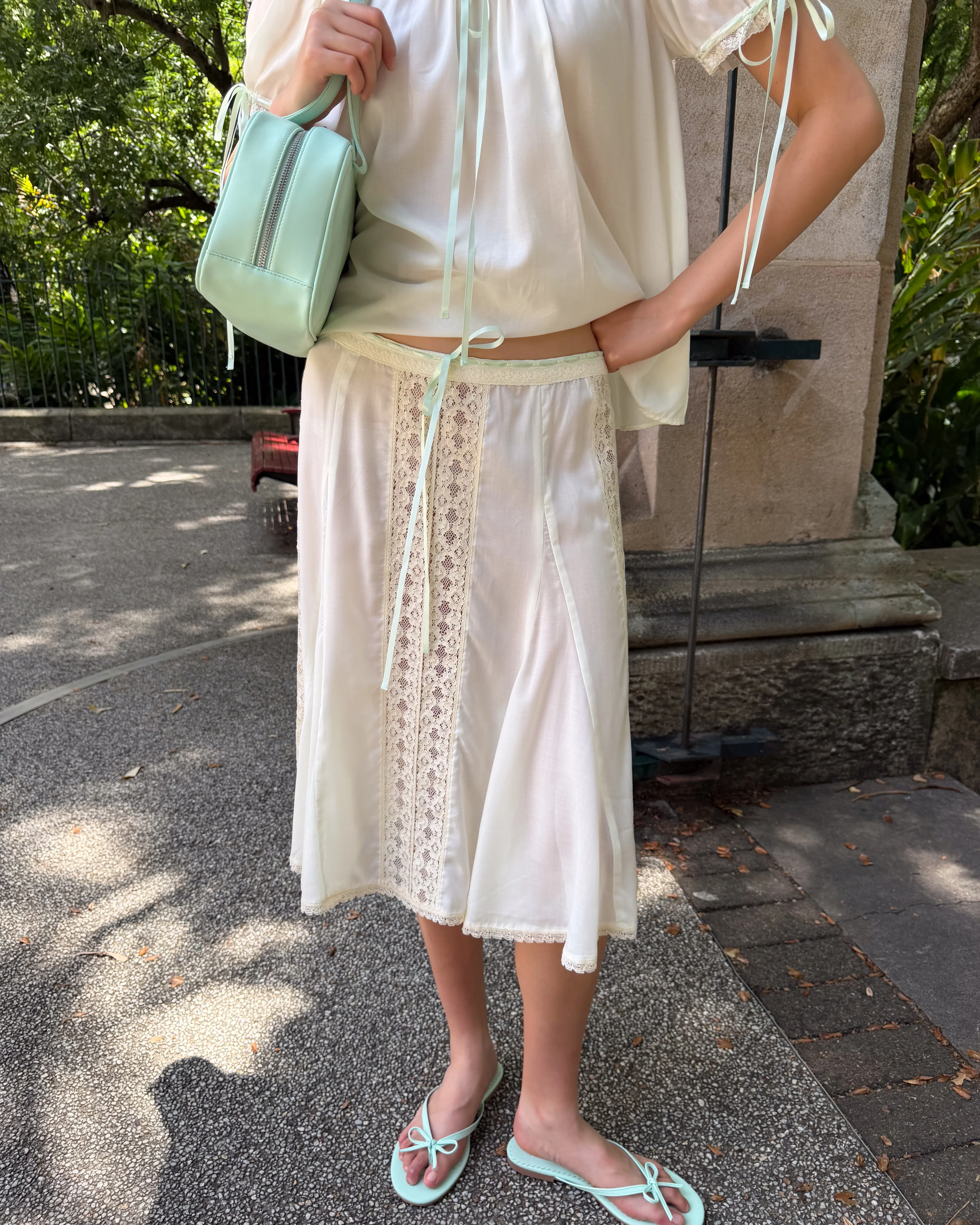 Aurelie Skirt - Vintage White - Image 5