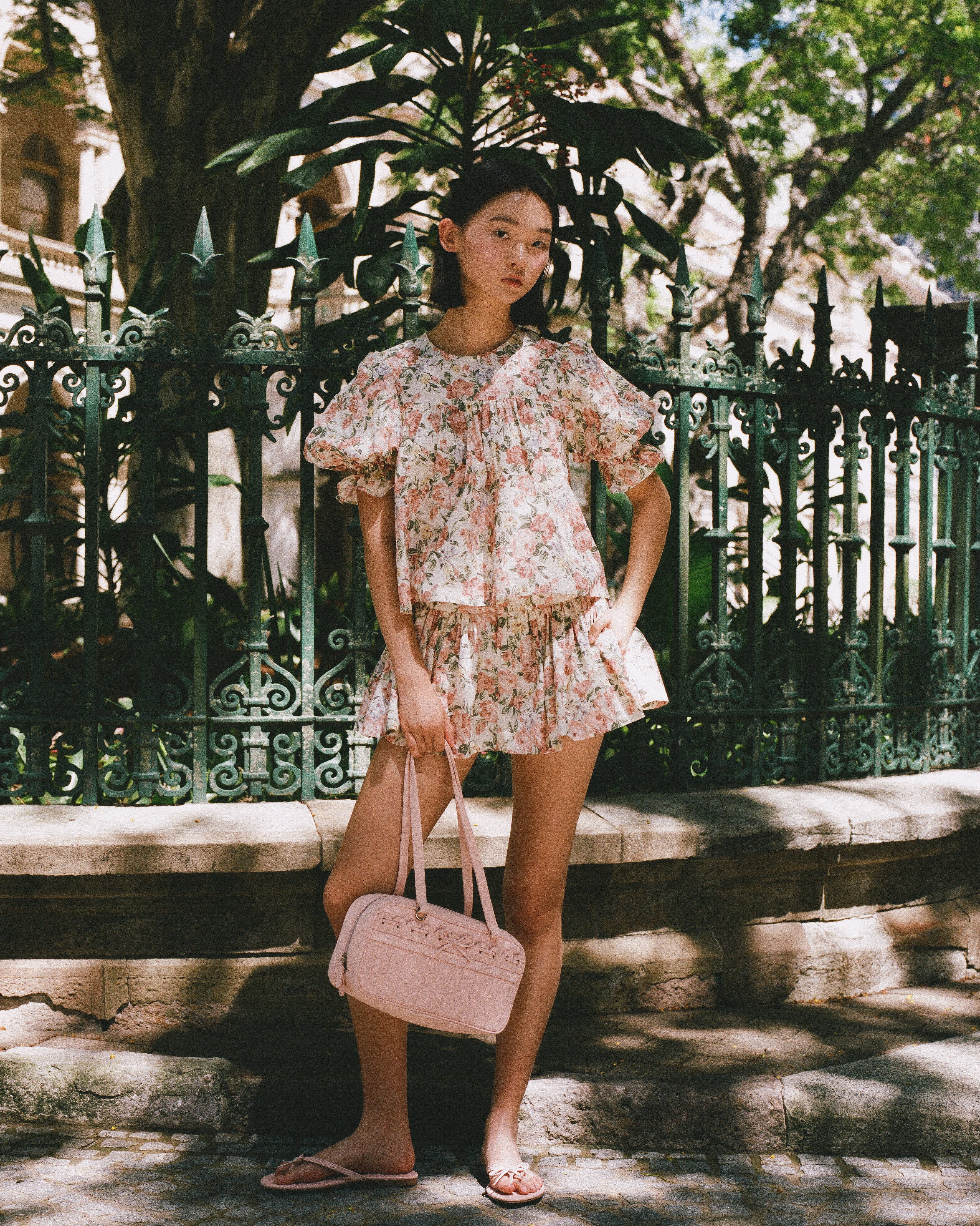 Babydoll Blouse - Secret Garden - Image 4