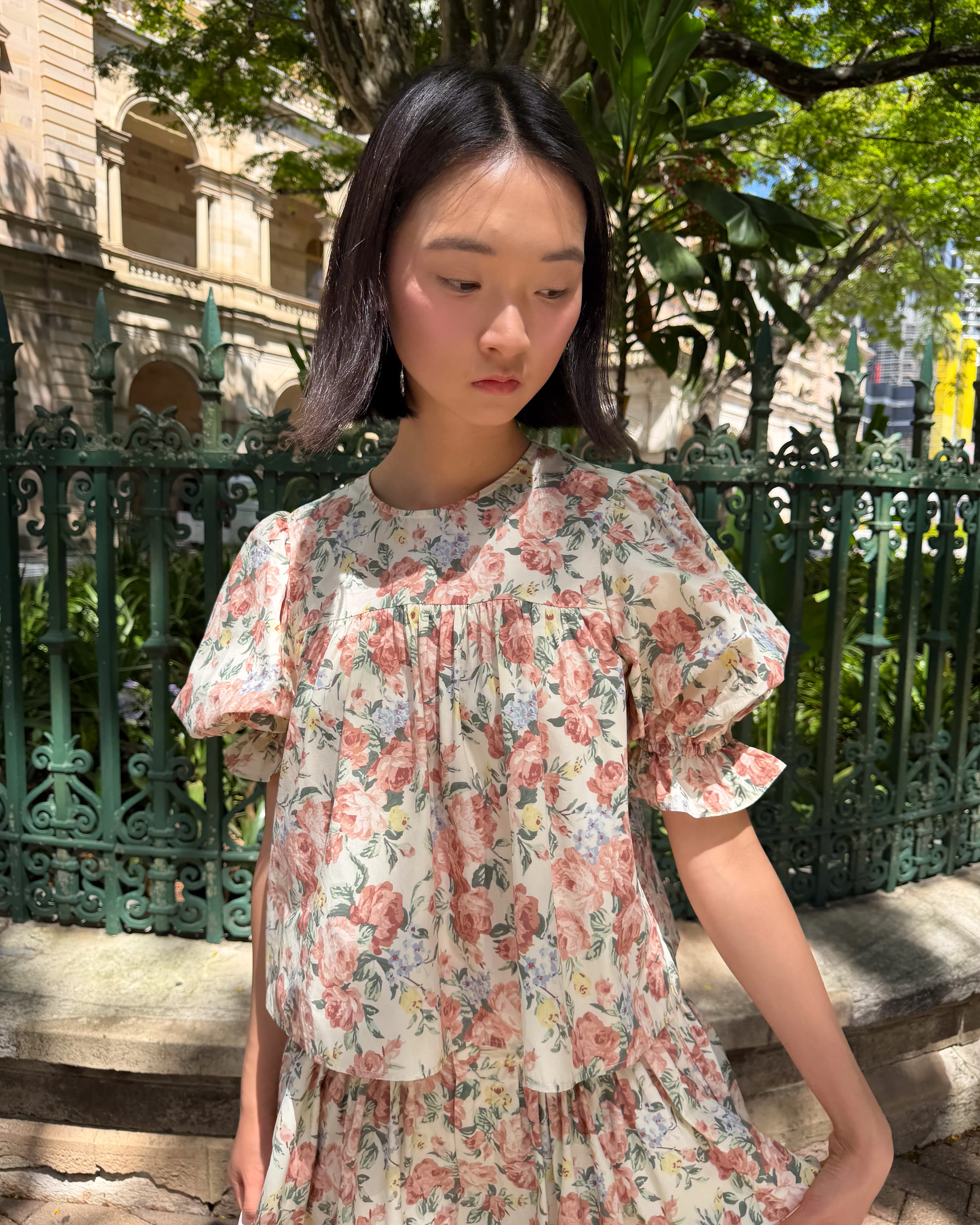Babydoll Blouse - Secret Garden - Image 5