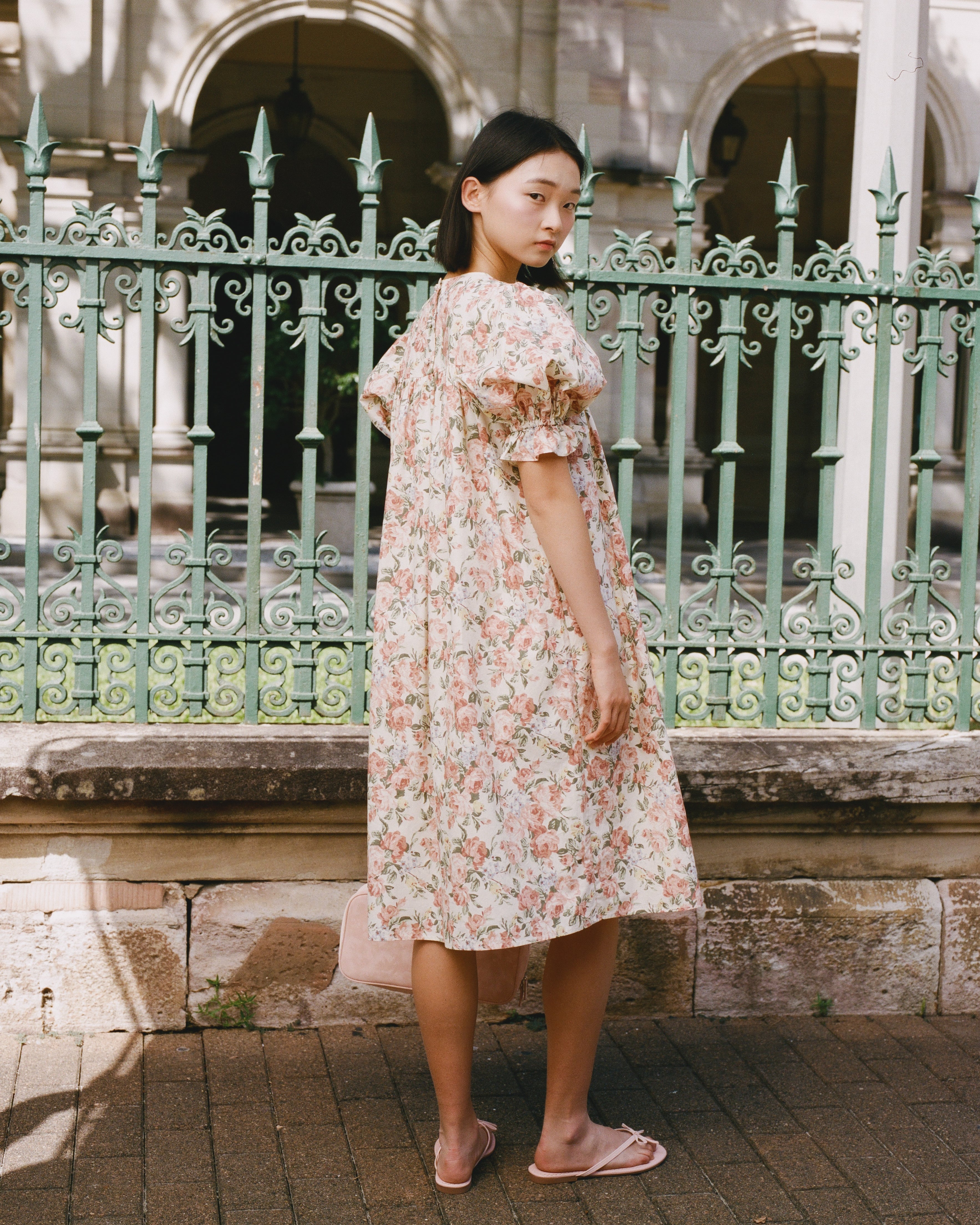 Babydoll Maxi Dress - Secret Garden - Image 4