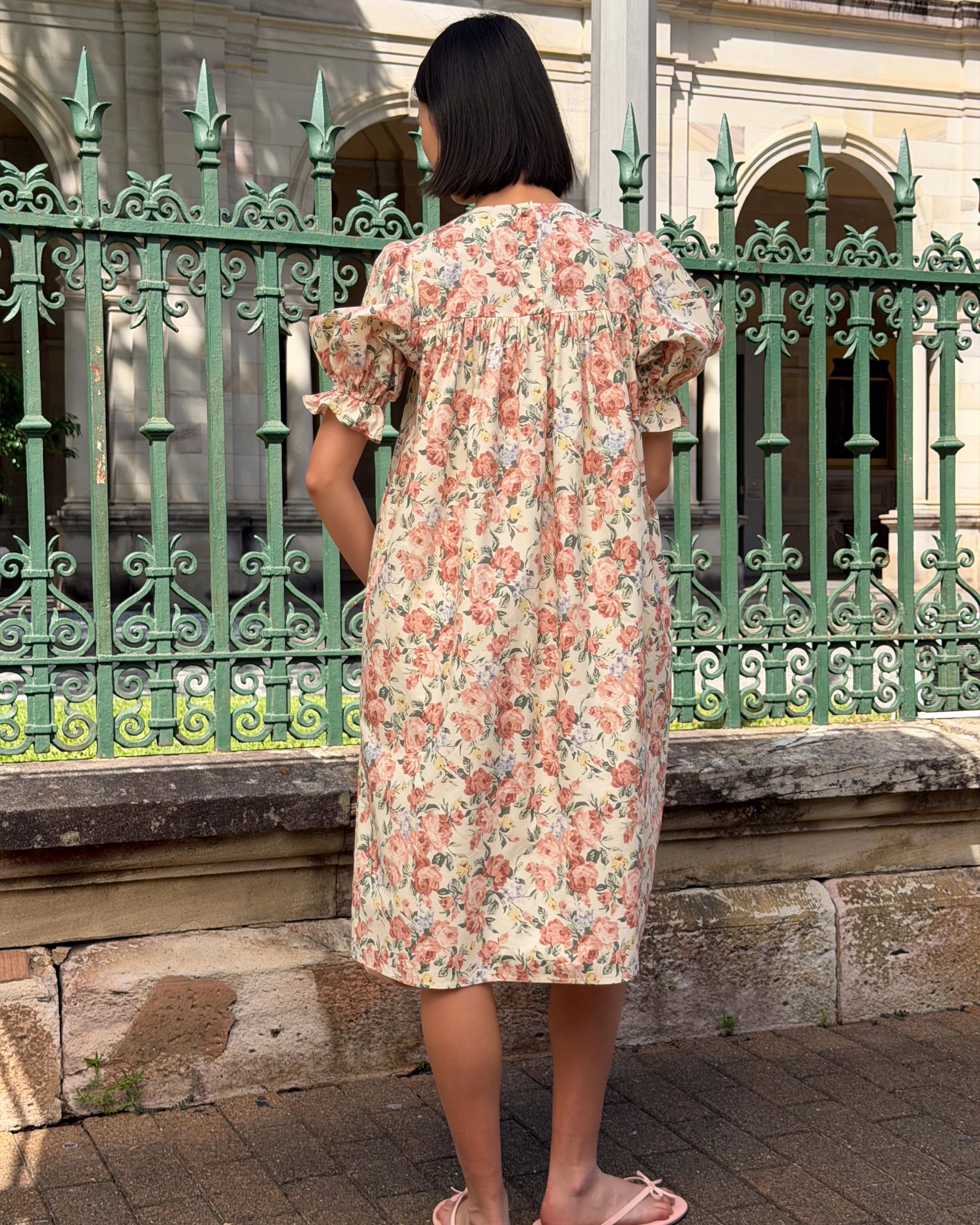 Babydoll Maxi Dress - Secret Garden - Image 7