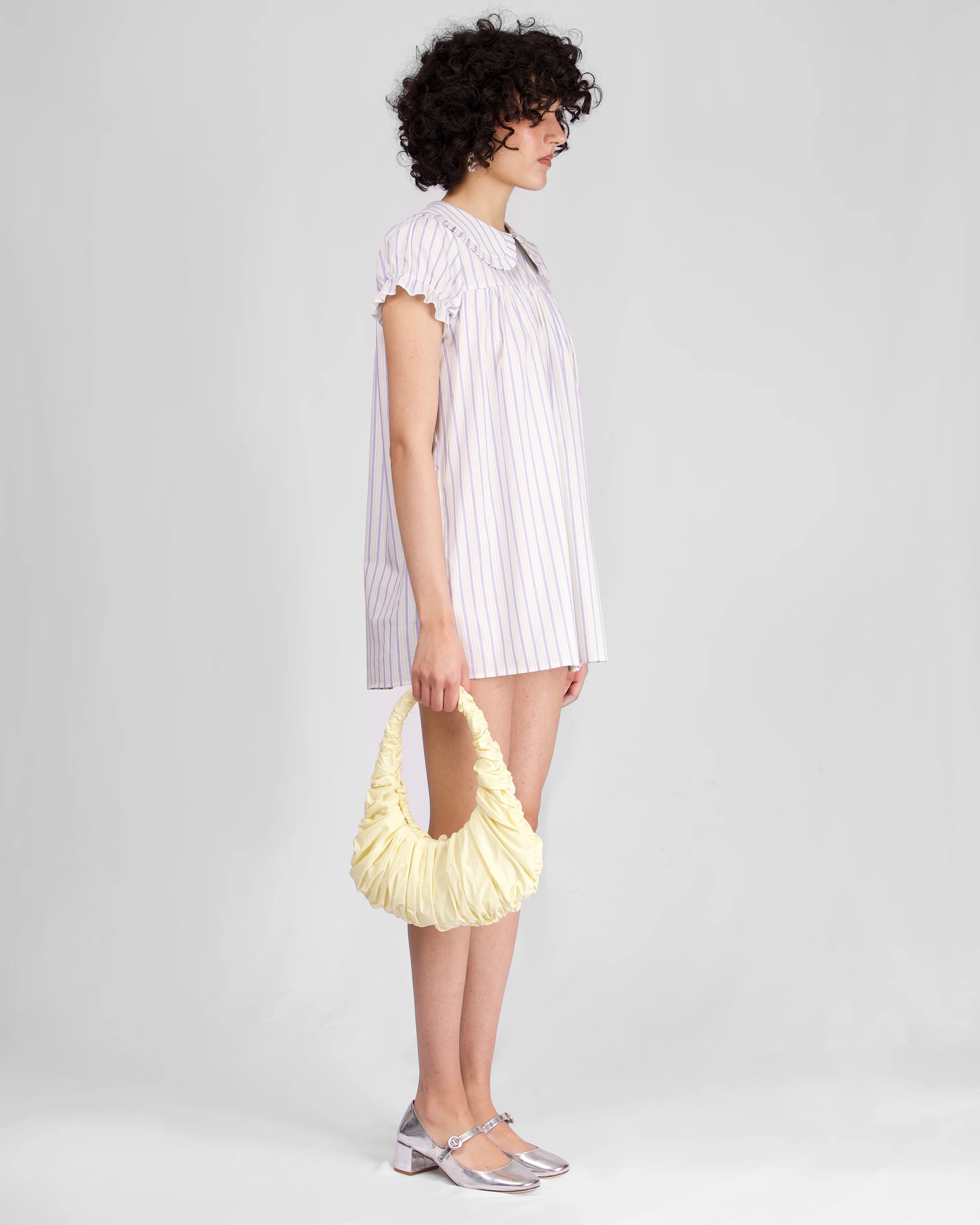 Babydoll Stripe Dress - Pacific Stripe - Image 3