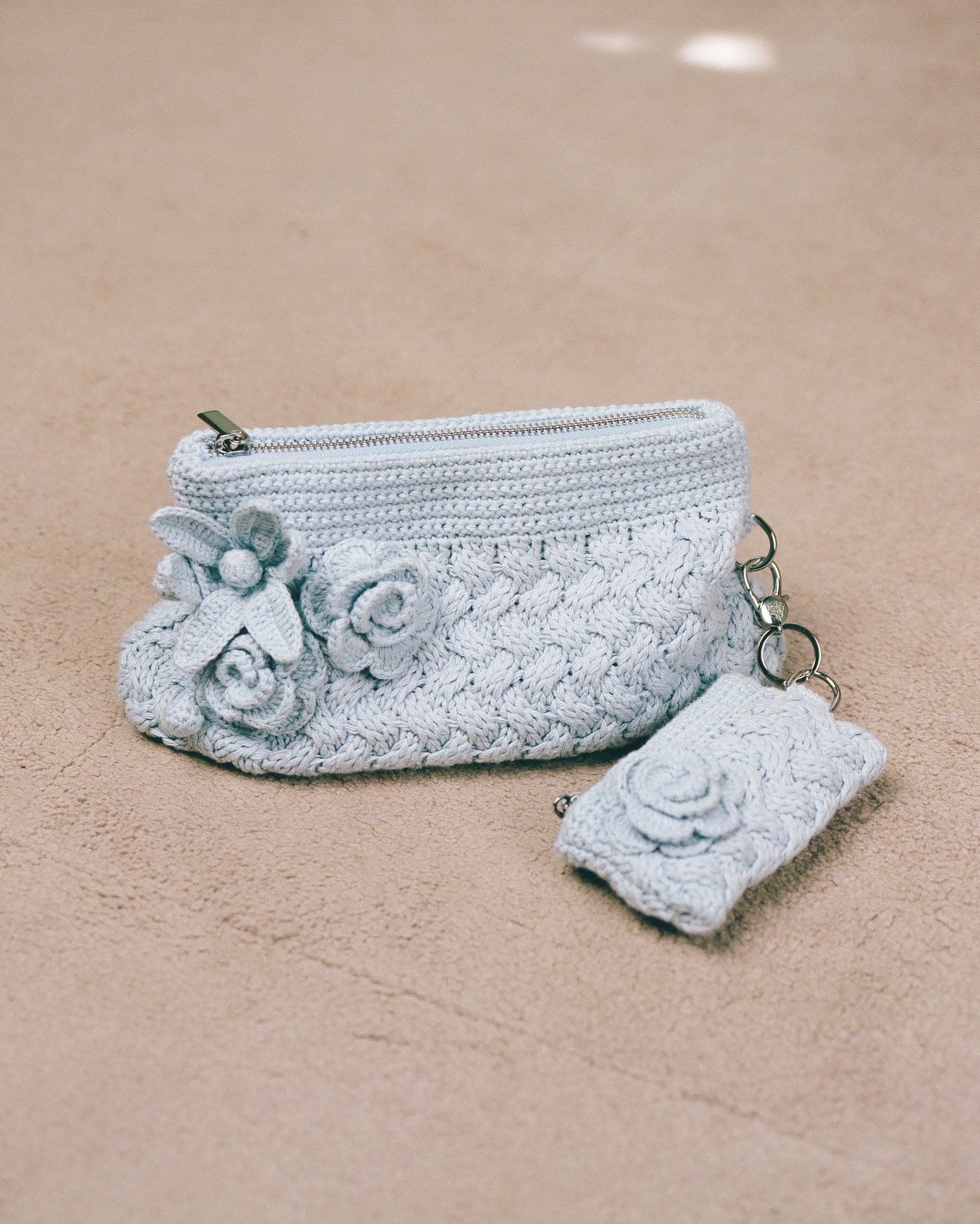 Crochet Garden Keepsake Bag - Bluewishes - Image 4