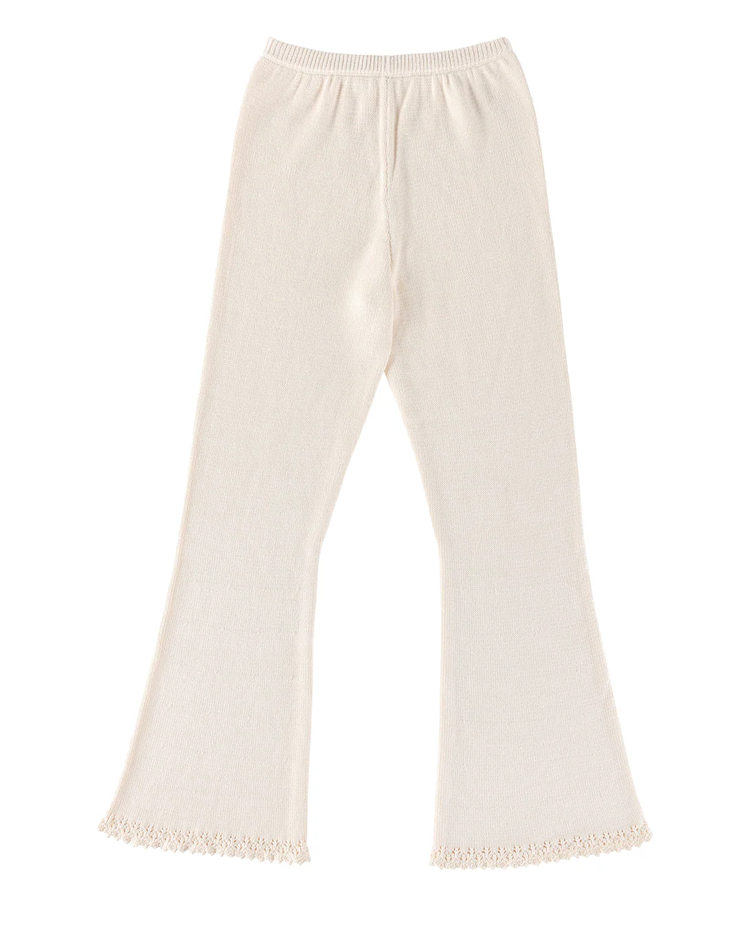 Lace Knit Pant - Porcelain - Image 7