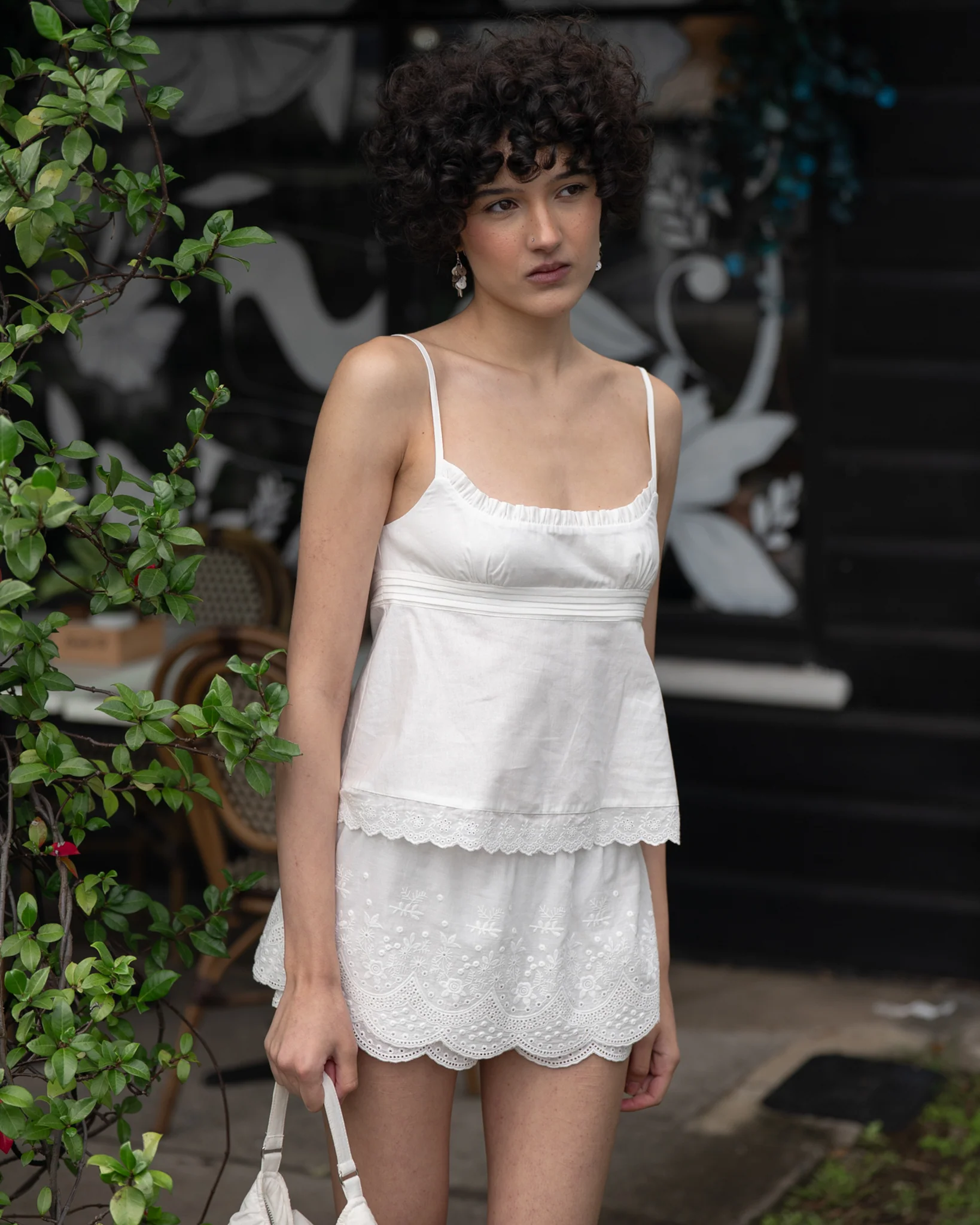 Lace Skort - White - Image 6