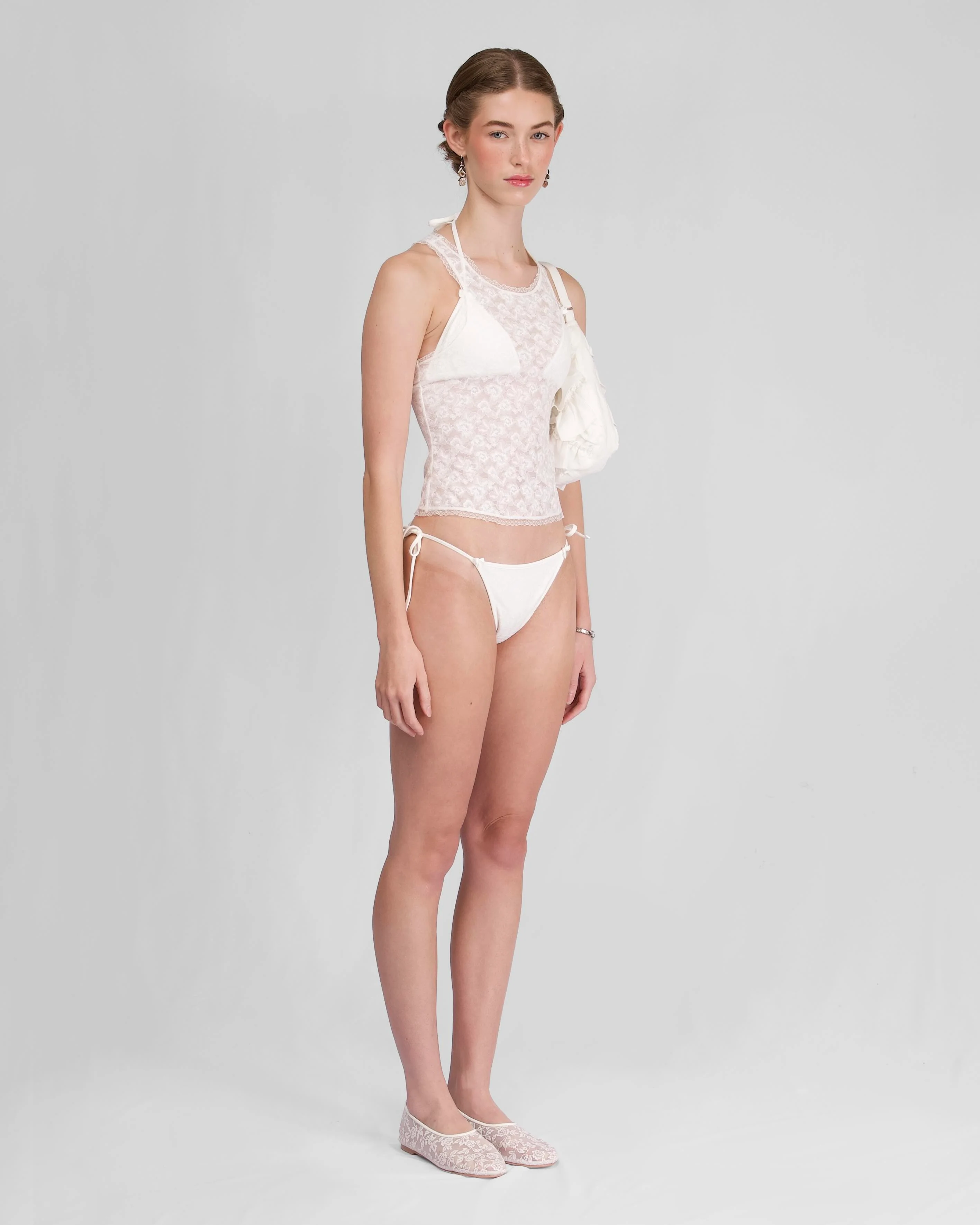 Lace Tie Bikini Bottom - Image 5