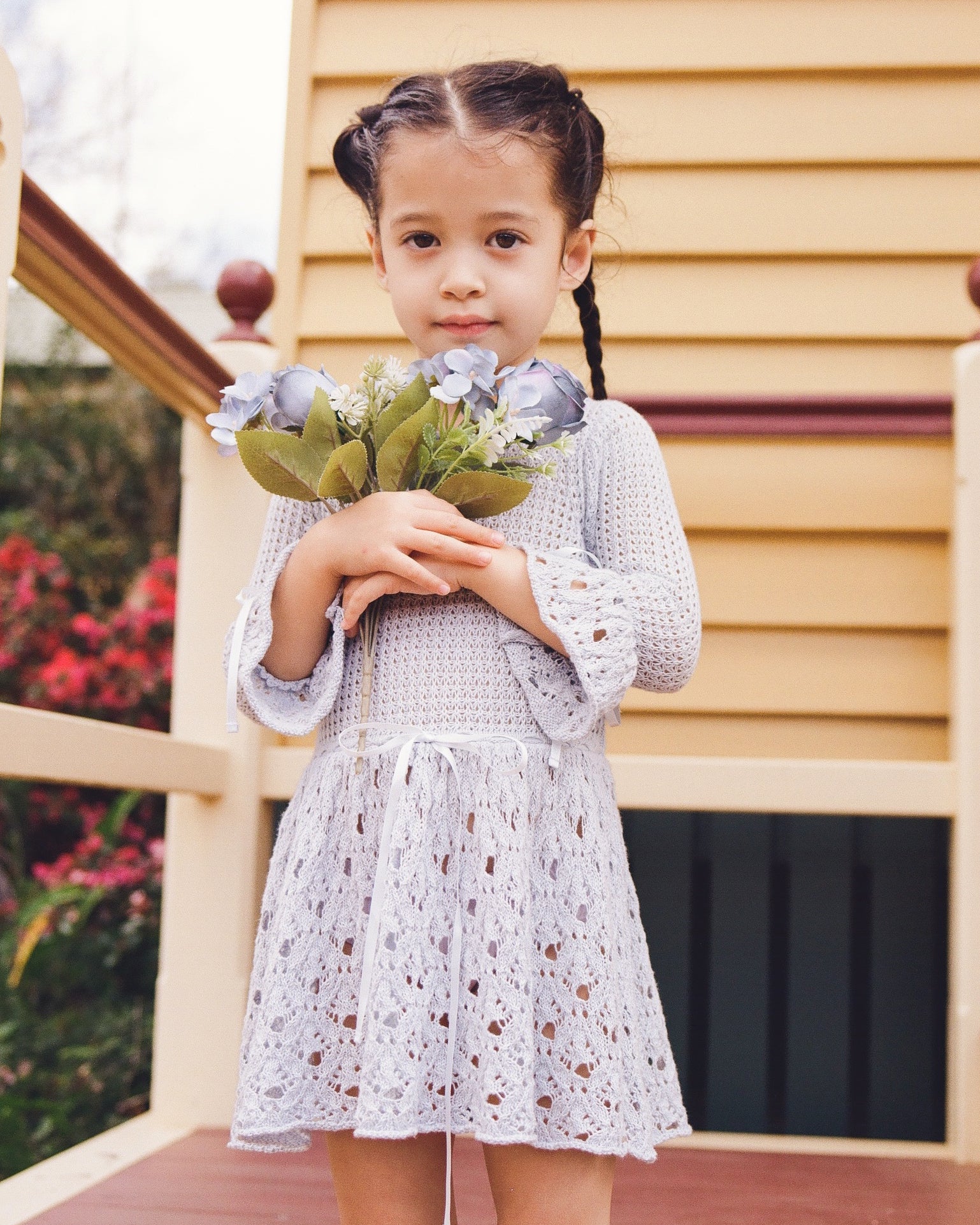 Mini Chapel Knit Dress - Bluewishes - Image 7