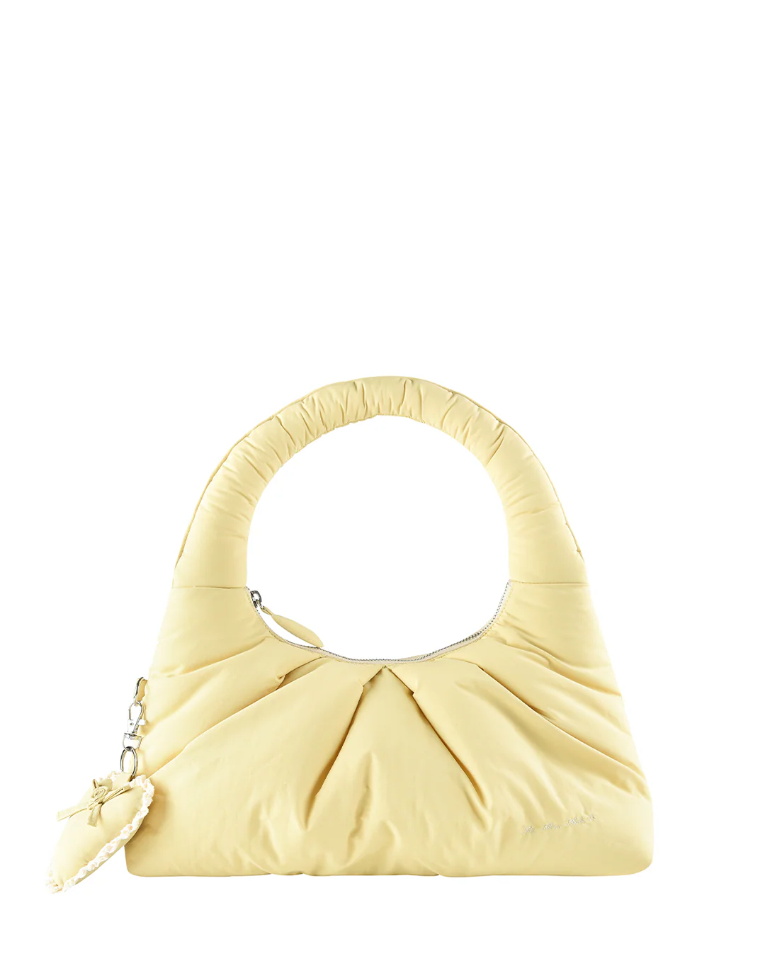 Mini Pleat Puffer Tote - Butternut - Image 7