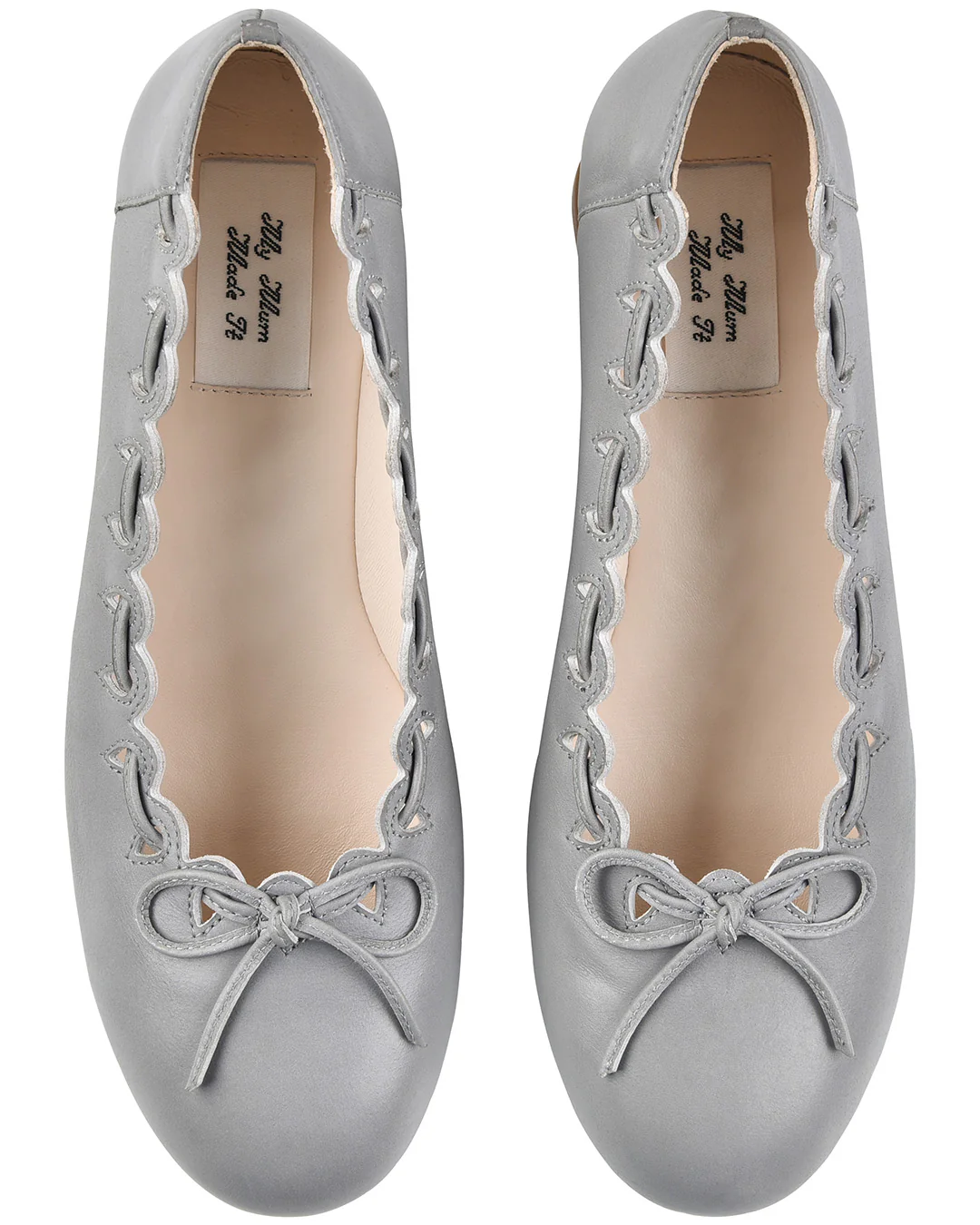 Ribbon Stitch Ballet Pumps - Wisteria - Image 6