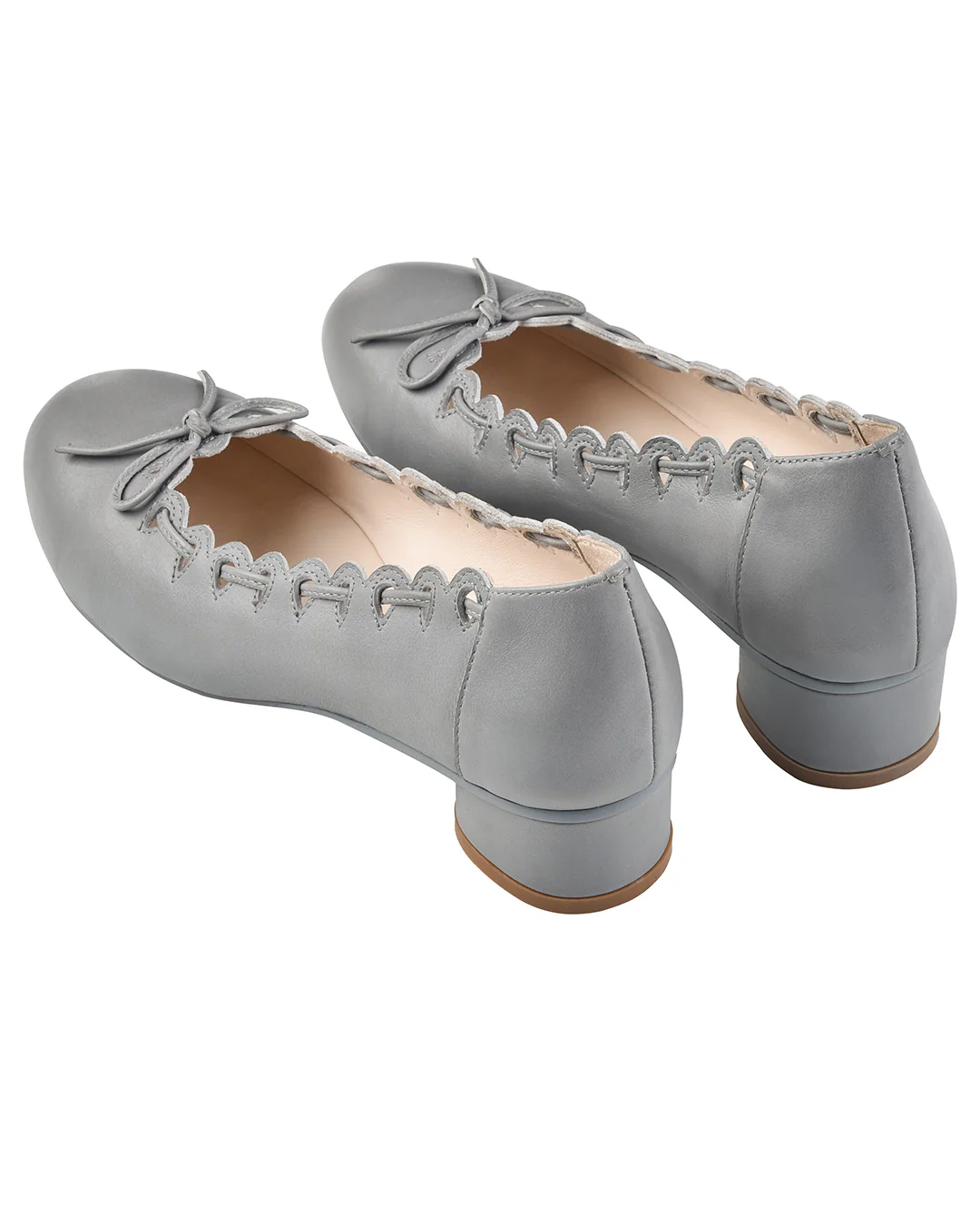 Ribbon Stitch Ballet Pumps - Wisteria - Image 8