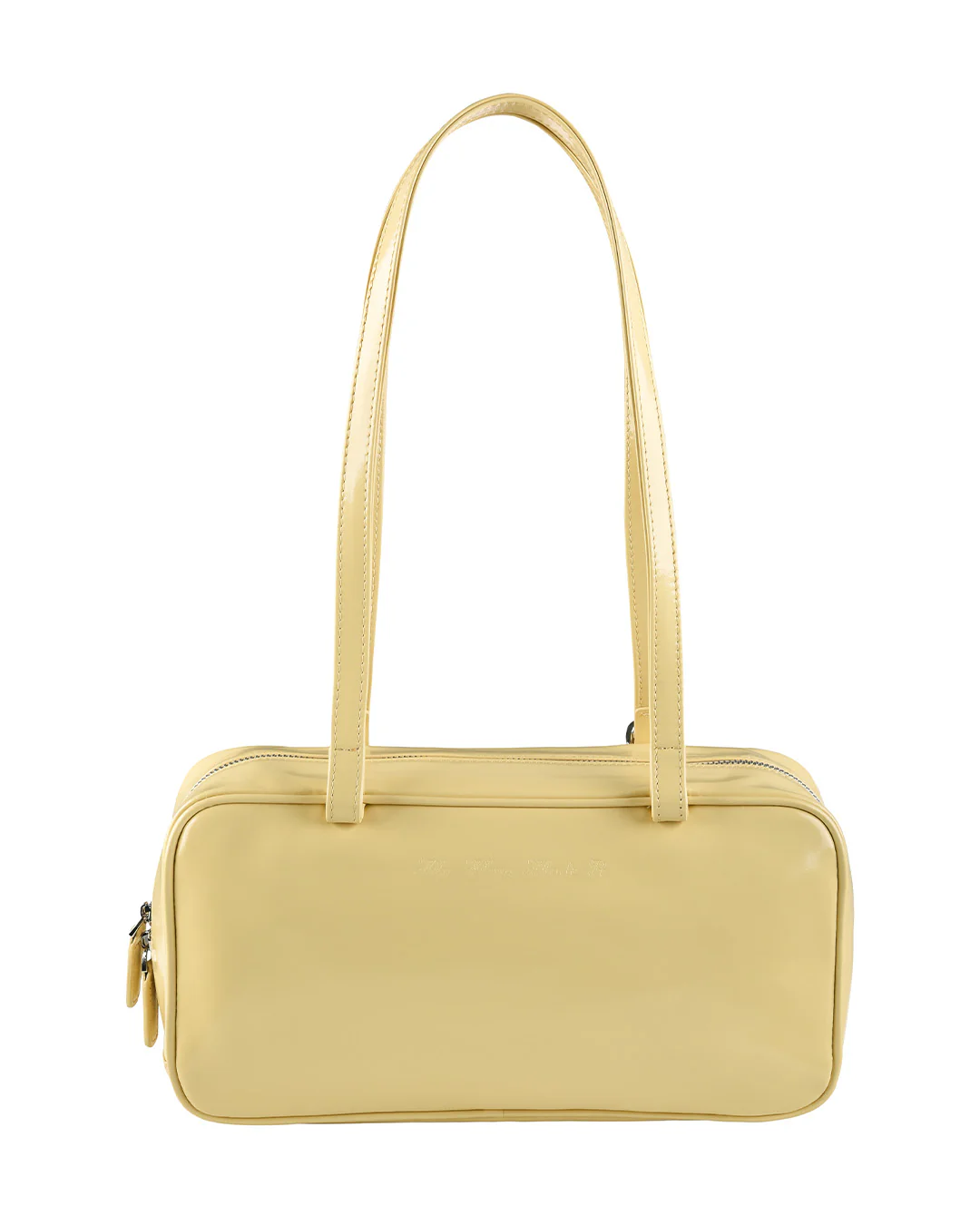 Ribbon Stitch Shoulder Bag - Daffodil - Image 9