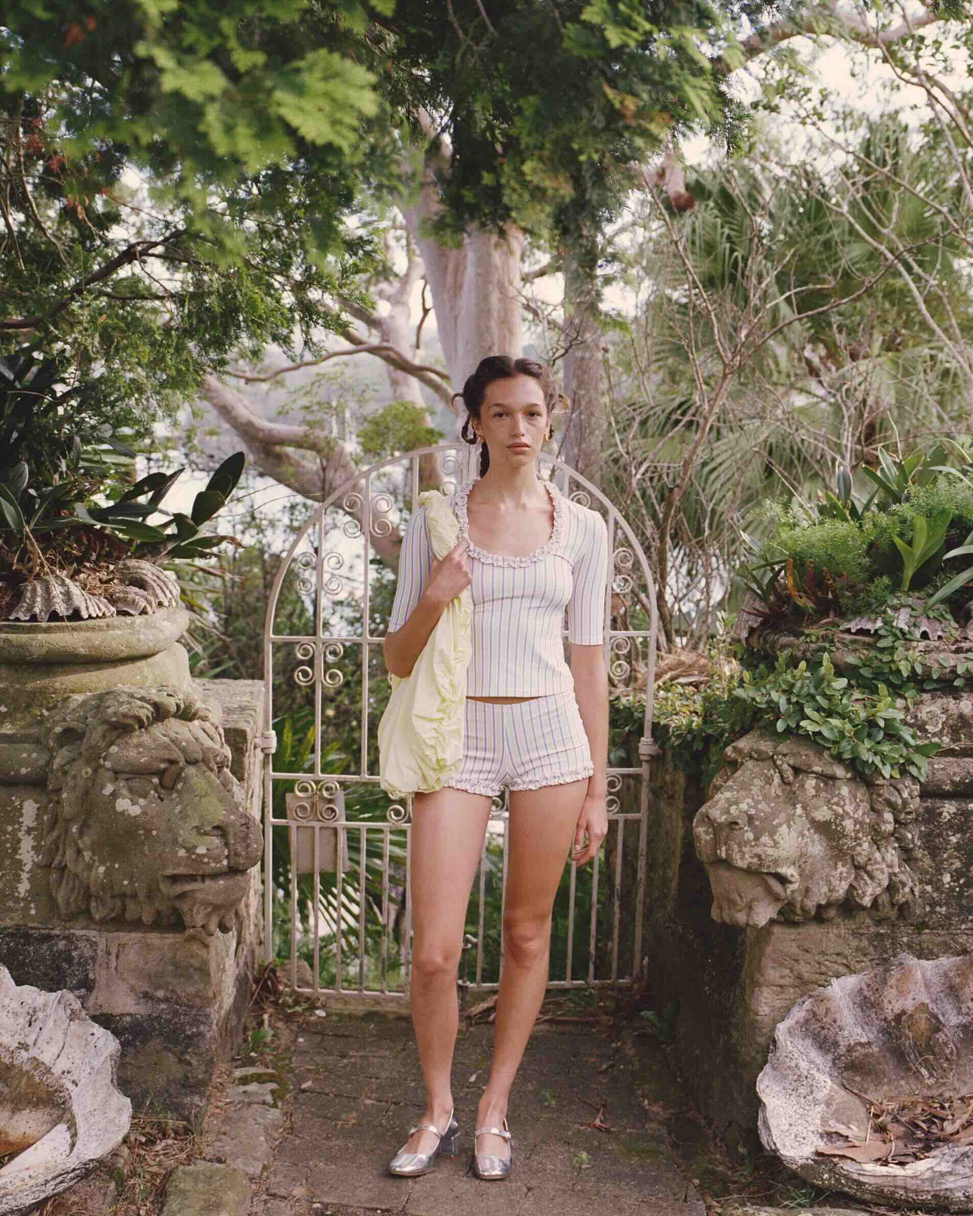 Ruche Tote Bag - Citrine - Image 5