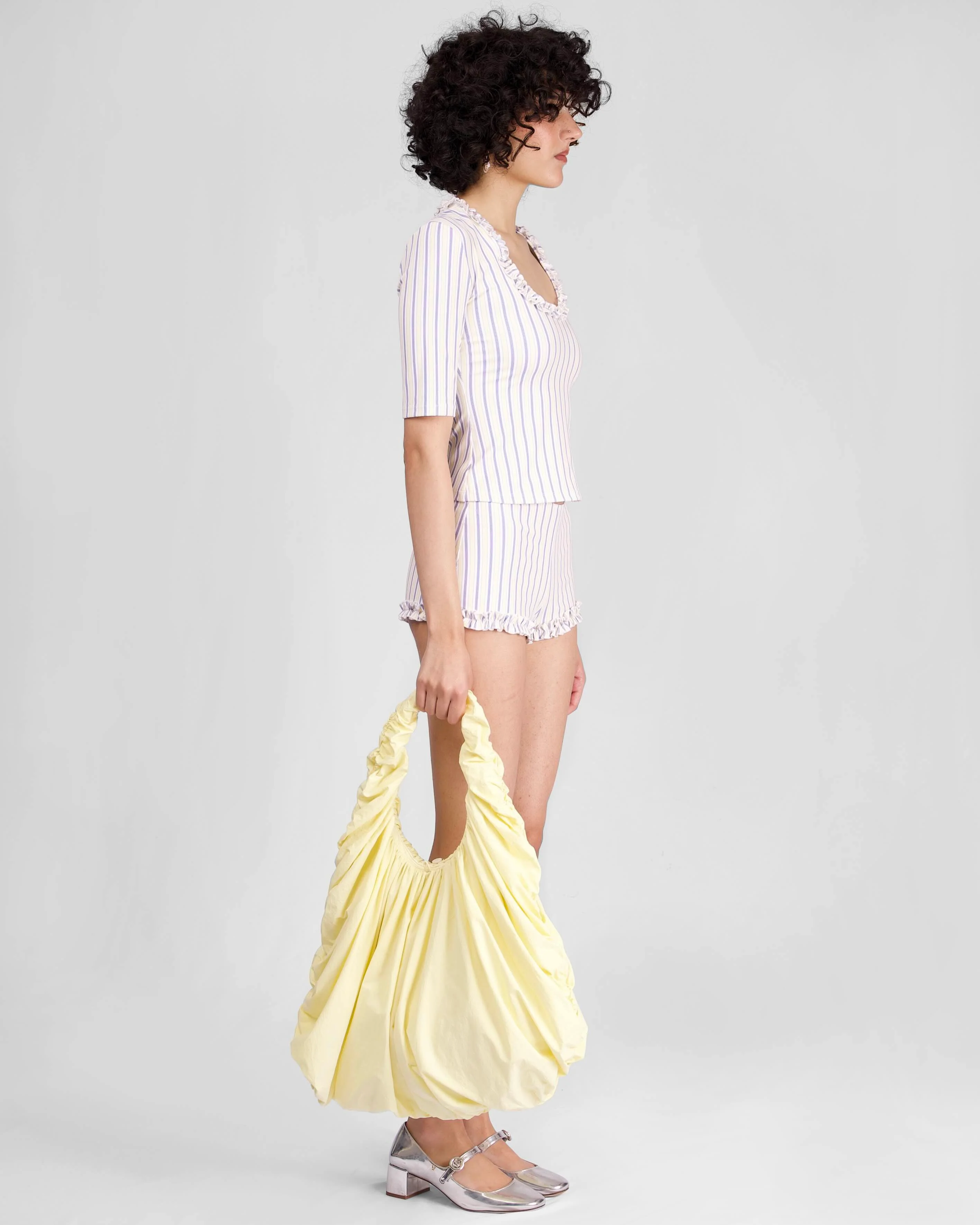 Ruffle Beach Shorts - Pacific Stripe - Image 6
