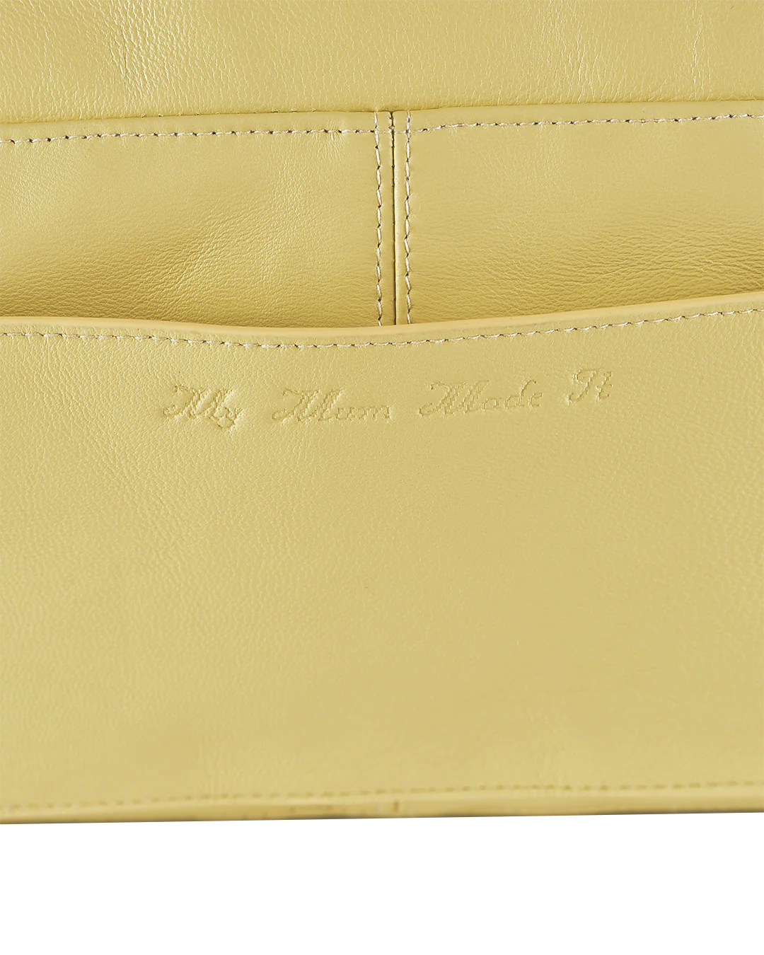 Leather Crochet Buckle Bag - Marigold - Image 8