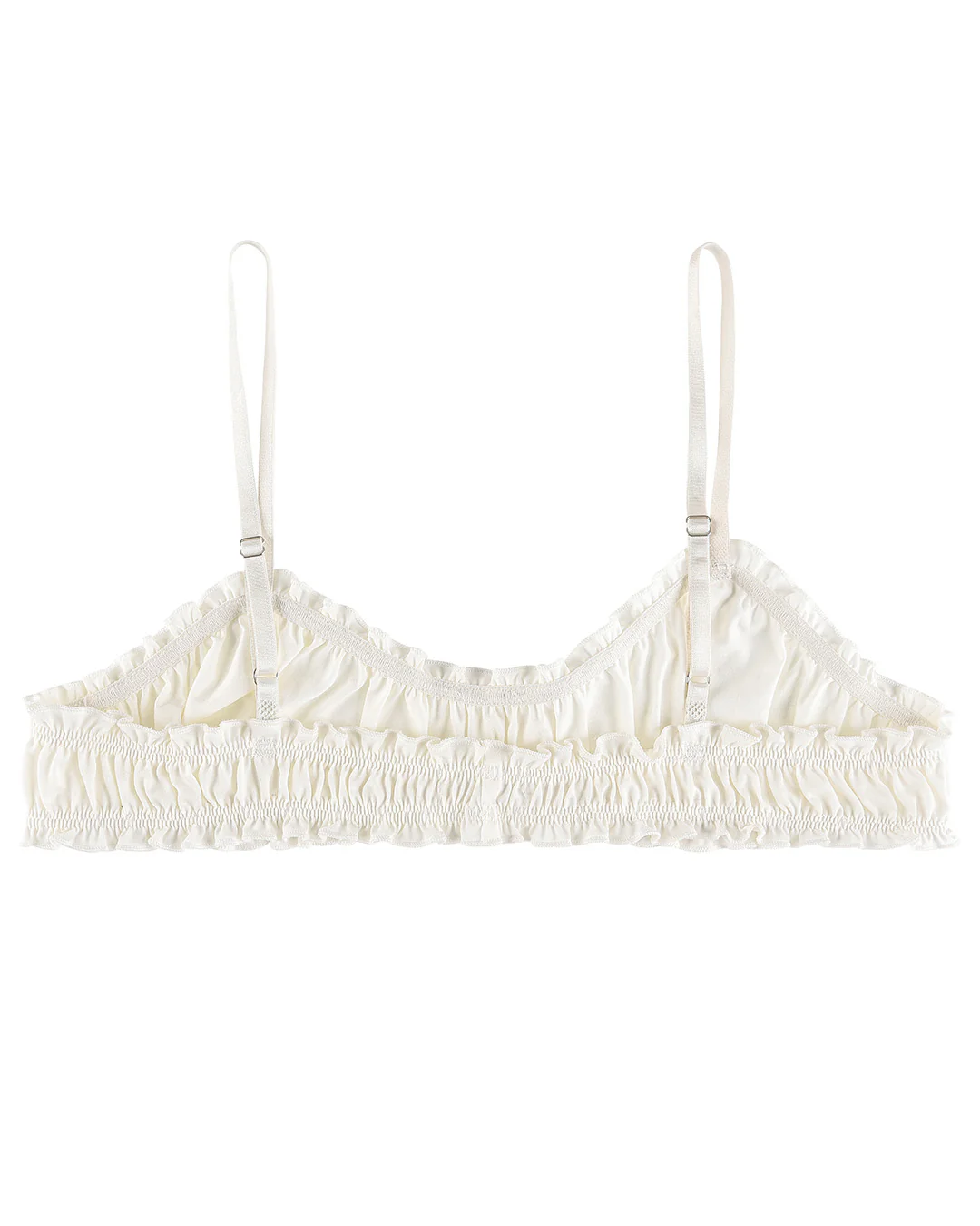 Soft Gather Bra - White - Image 8