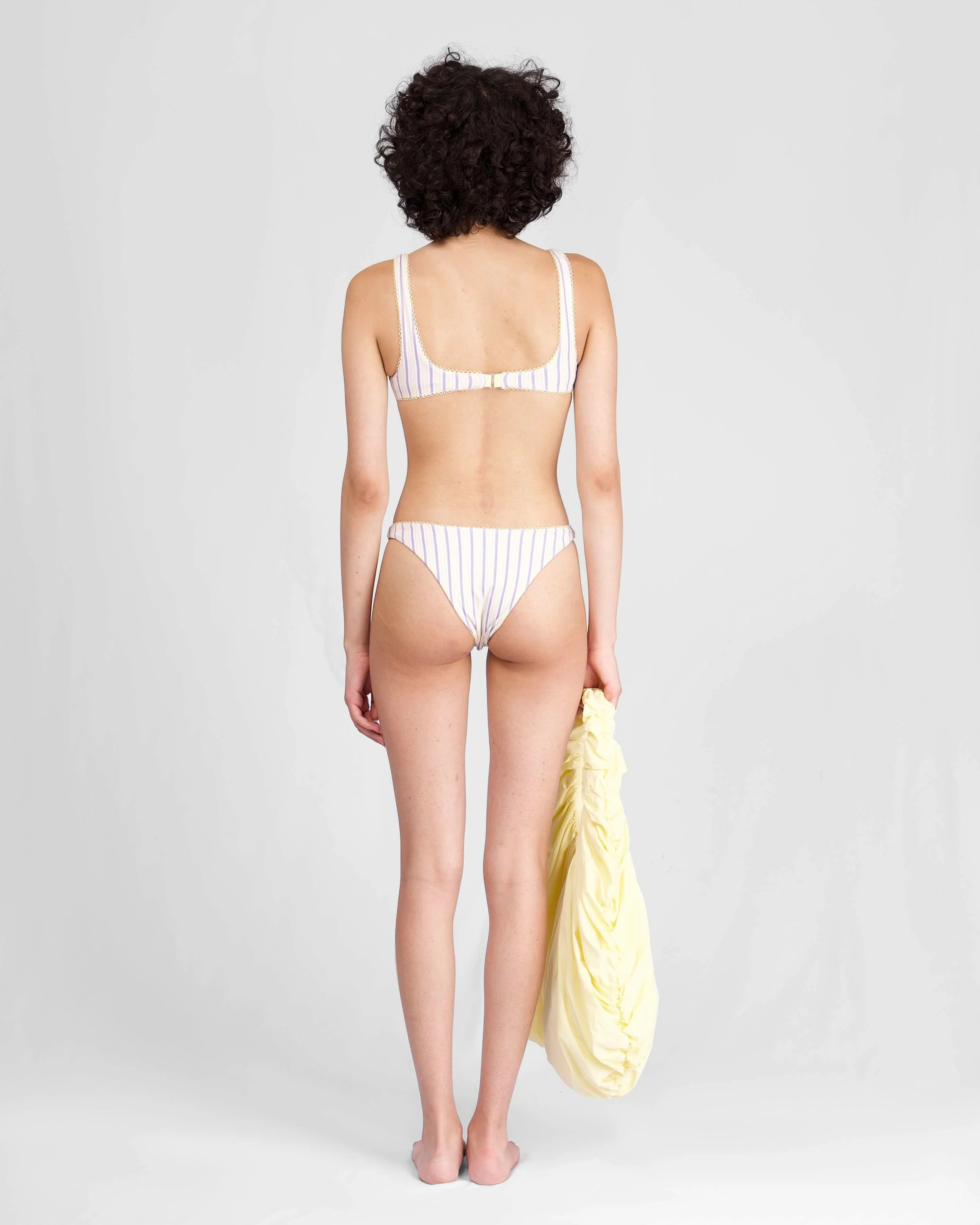 Two Sided Swim Bottoms - Pacific Stripe / Citrine - Image 10